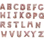 52 шт., розовыеЗолотыесеребряные шары из фольги