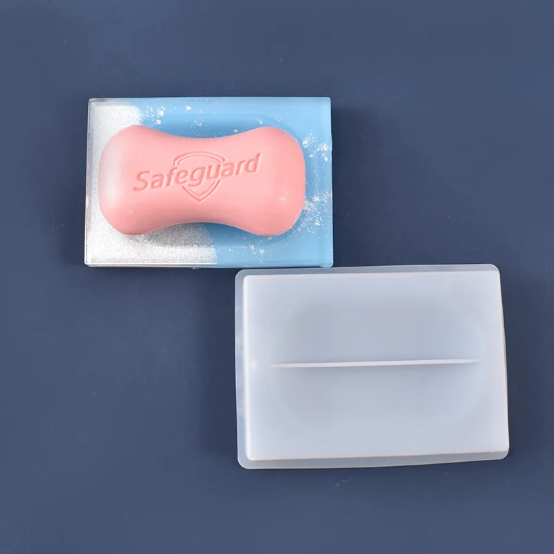 Мыльница Смола силиконовые формы лоток для ювелирных изделий эпоксидная смола