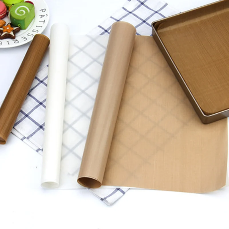 

10Pcs 40*30cm Reusable Resistant Baking Sheets Non Stick Oilcloth Pad Cooking Heat Transfer Paper Multifunctional Baking Tool