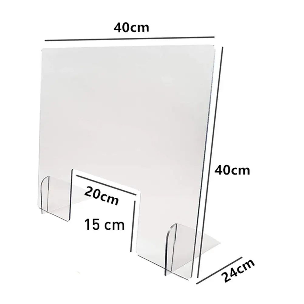 Акриловый защитный экран для чистого коридора офисного ресторана|Корпусы