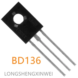 1PCS Original BD136 1.5A 45V Direct TO-126 Transistor Power Triode