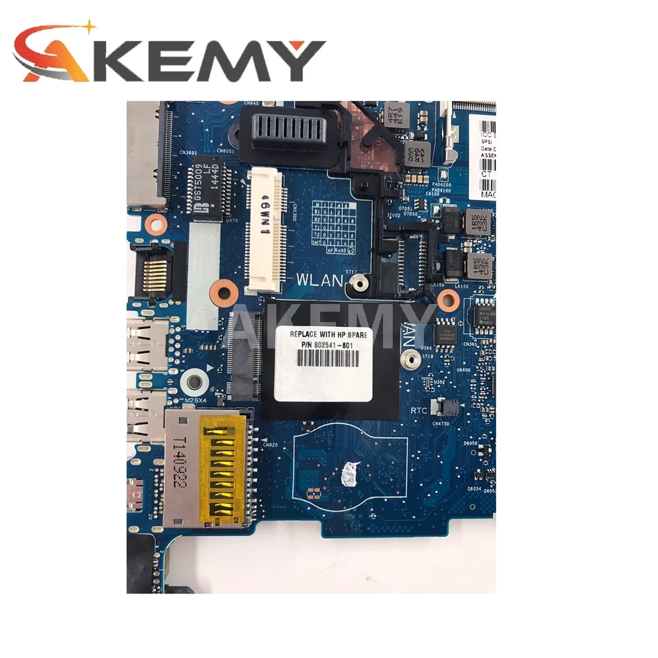

Akemy 802541-001 Free Shipping 802541-501 for hp 745 G2 845-G2 laptop motherboard 6050A2644501-MB-A02 A6-7050B 100% Tested