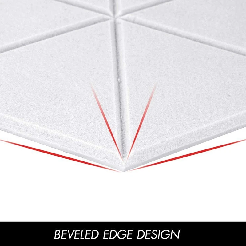 

12 Pack Sound Proof Padding Acoustic Panels,Hexagon Sound Absorbing Panel Beveled Edge Sound Panels,for Home & Offices