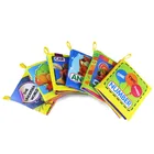 Детские игрушки, мягкие тканевые книжки-погремушки, развивающая детская коляска, игрушка для новорожденных, кроватка, детские игрушки 0-36 м