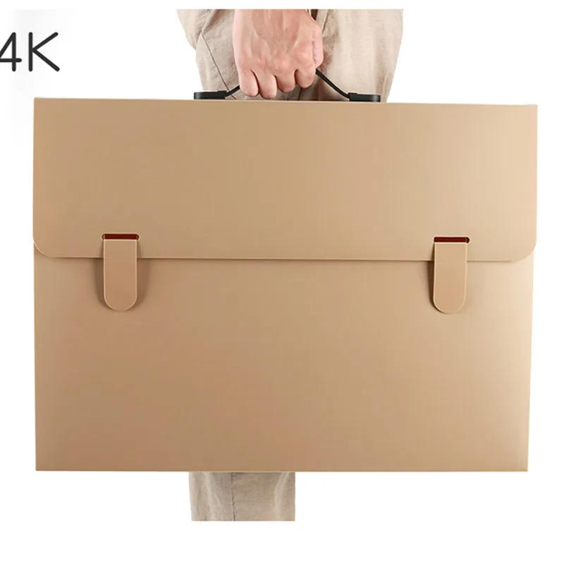 Najtaniej DIY Proste Kolorowe Uchwyty Na Dokumenty Pudełka Na Dokumenty Składany Futerał Do Przechowywania Plików Organizator Do Szkolnego Biura Z Uchwytem