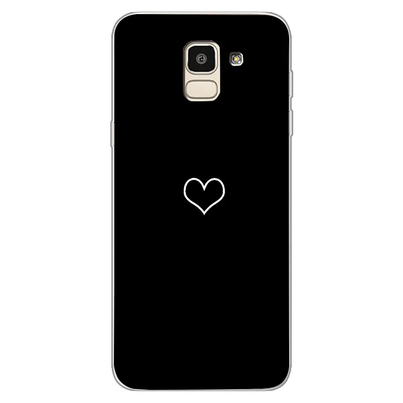 Мягкий чехол из ТПУ для телефона Samsung Galaxy J4 J6 J8 2018 S8 S9 Plus S7 Edge Note 9 чехол-накладка