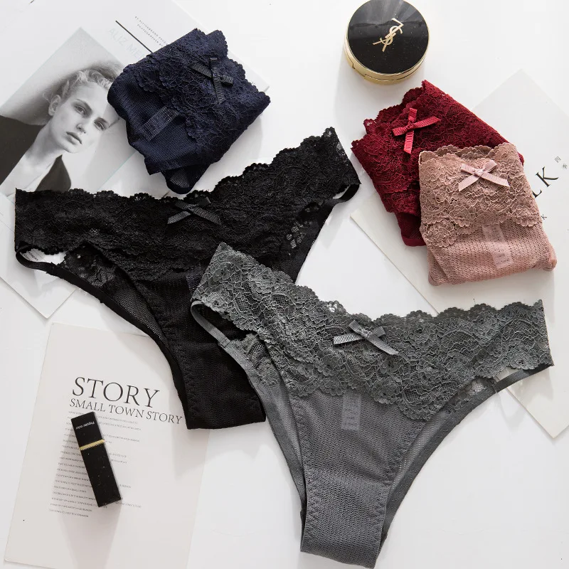 Сексуальные женские трусики Новое сексуальное кружевное нижнее белье