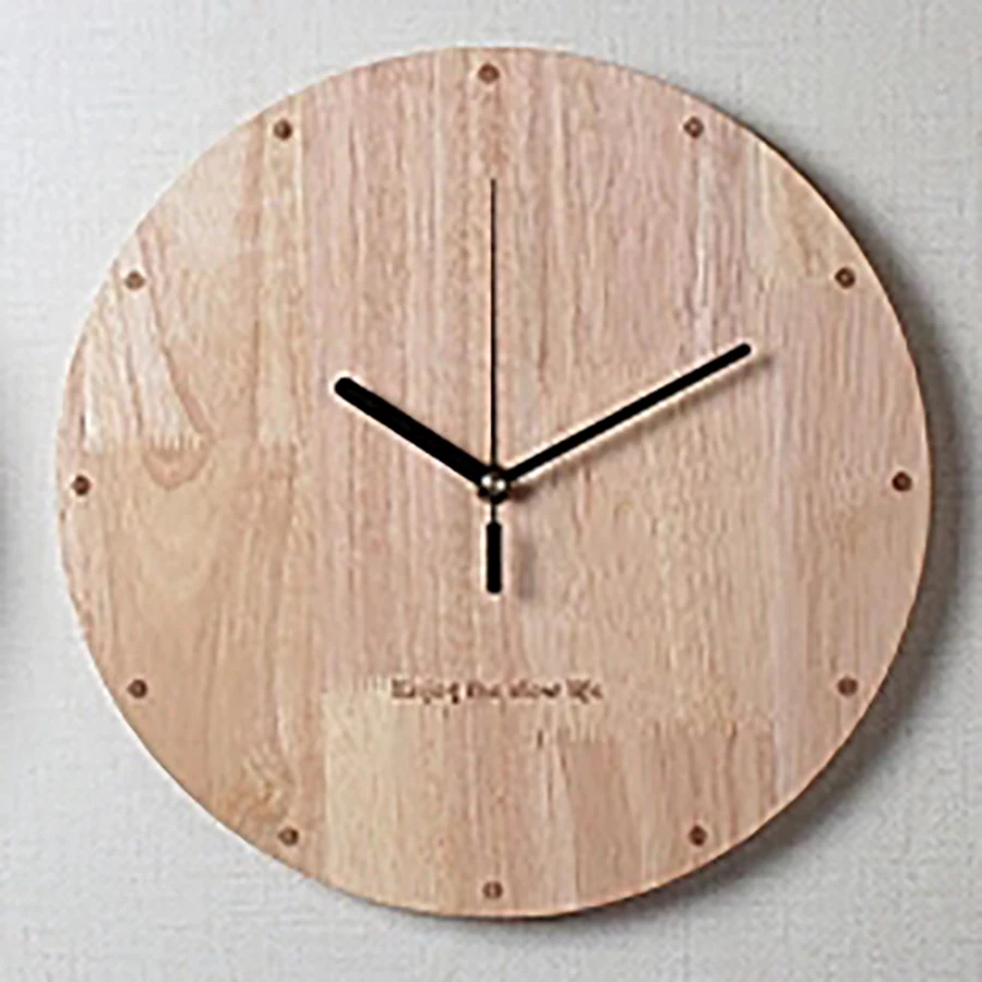 Красивые деревянные настенные часы домашний декор для спальни Ретро