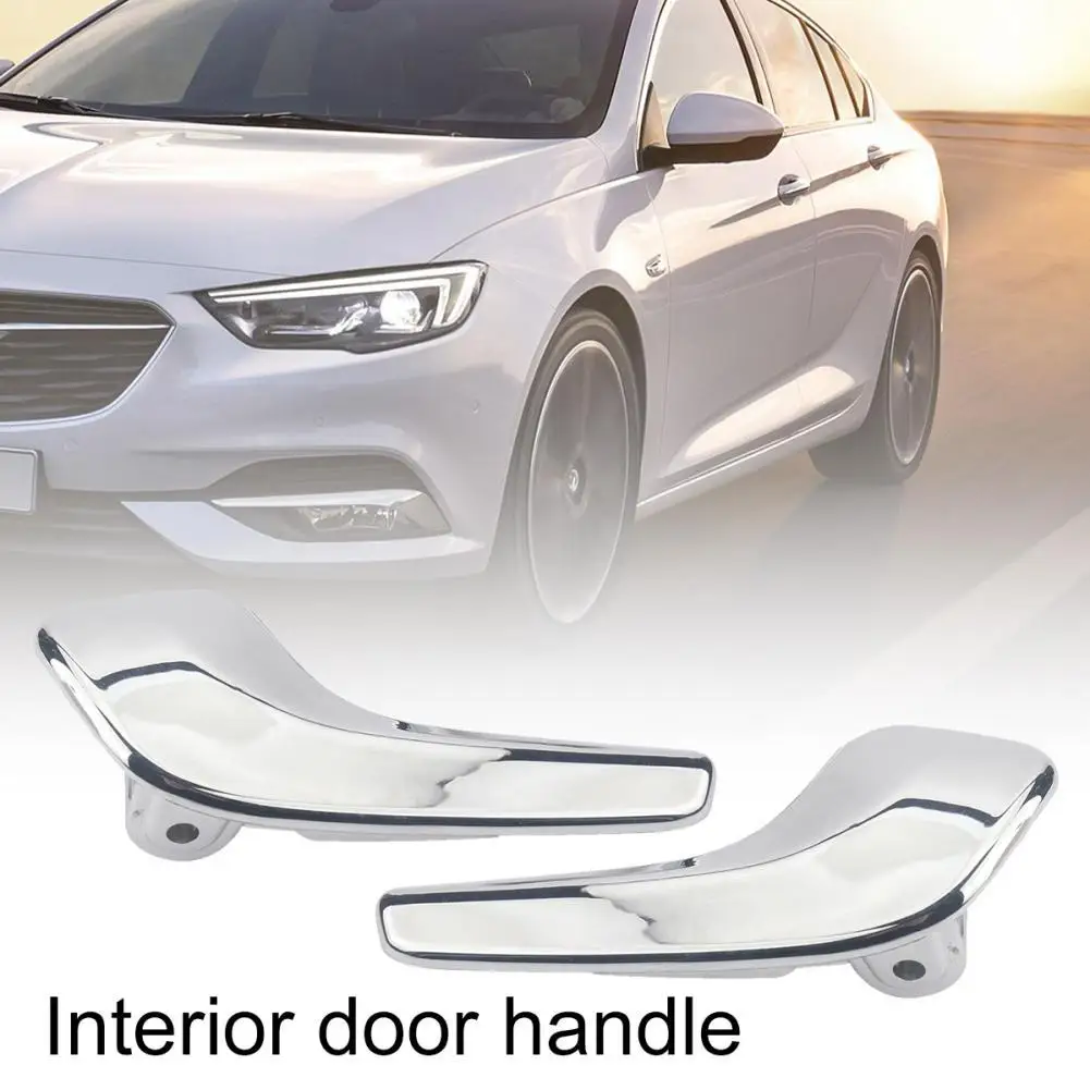 

ABS 1Pair Excellent L/R Car Interior Door Handles 13297813 13297814 L/R Car Interior Door Handles Reliable