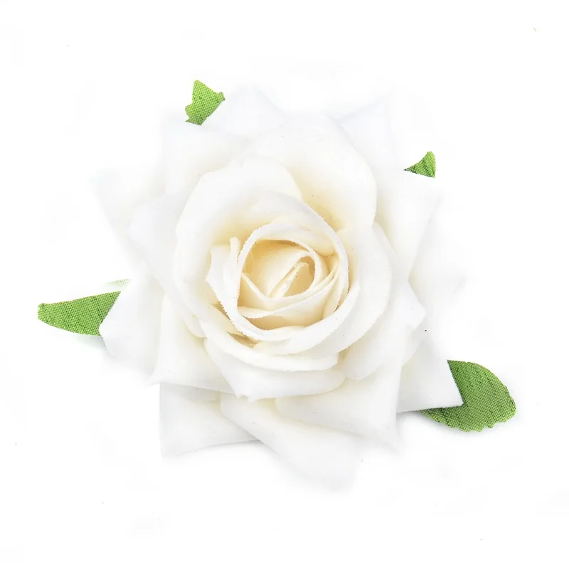 1 шт./лот дешевые искусственные шелковые розы 6 см для украшения свадебных