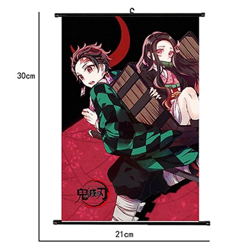 Плакат стена прокрутка лезвие Разрушителя демонов 2019|Рисование и каллиграфия| |