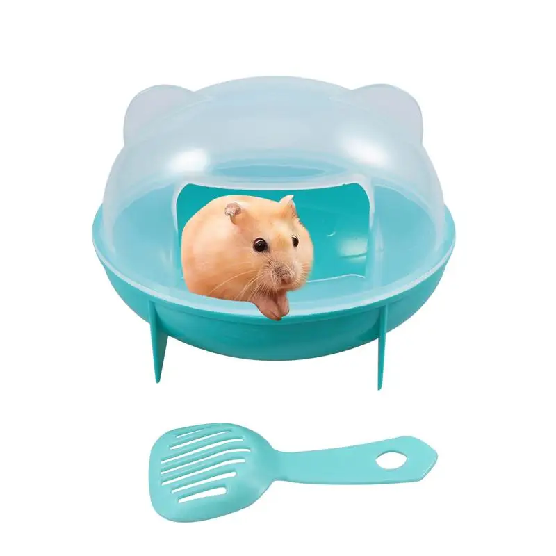 Мелких животных Ванная комната дом с овальным Pet Хомяк Туалет ванны животные