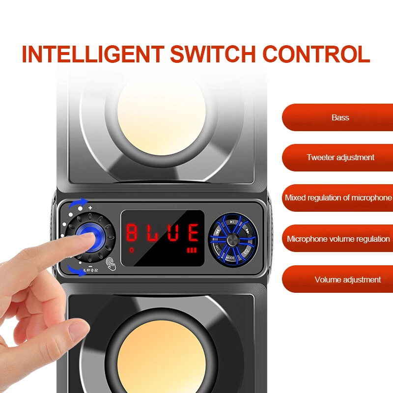 Портативная колонка с Bluetooth 5 0 сабвуфер дистанционным управлением 6D объемные