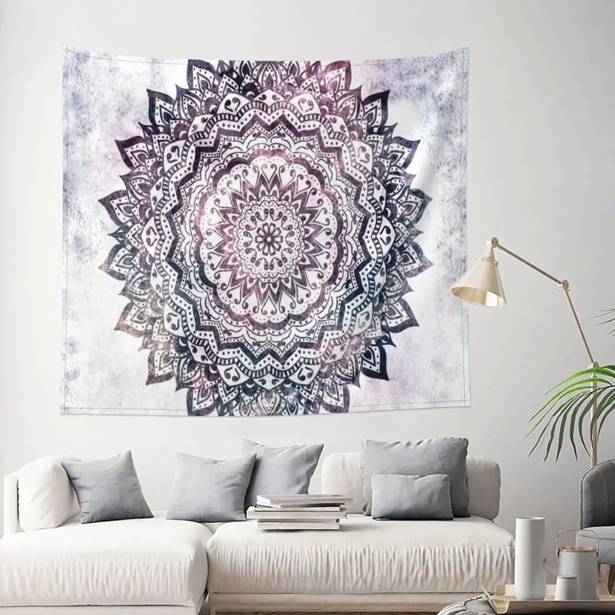 

Tapestry Jewel Mandala Flower Boho Sacred Decor Wall Room Home Decoration Hanging Living room Kawaii Aesthetic Gift