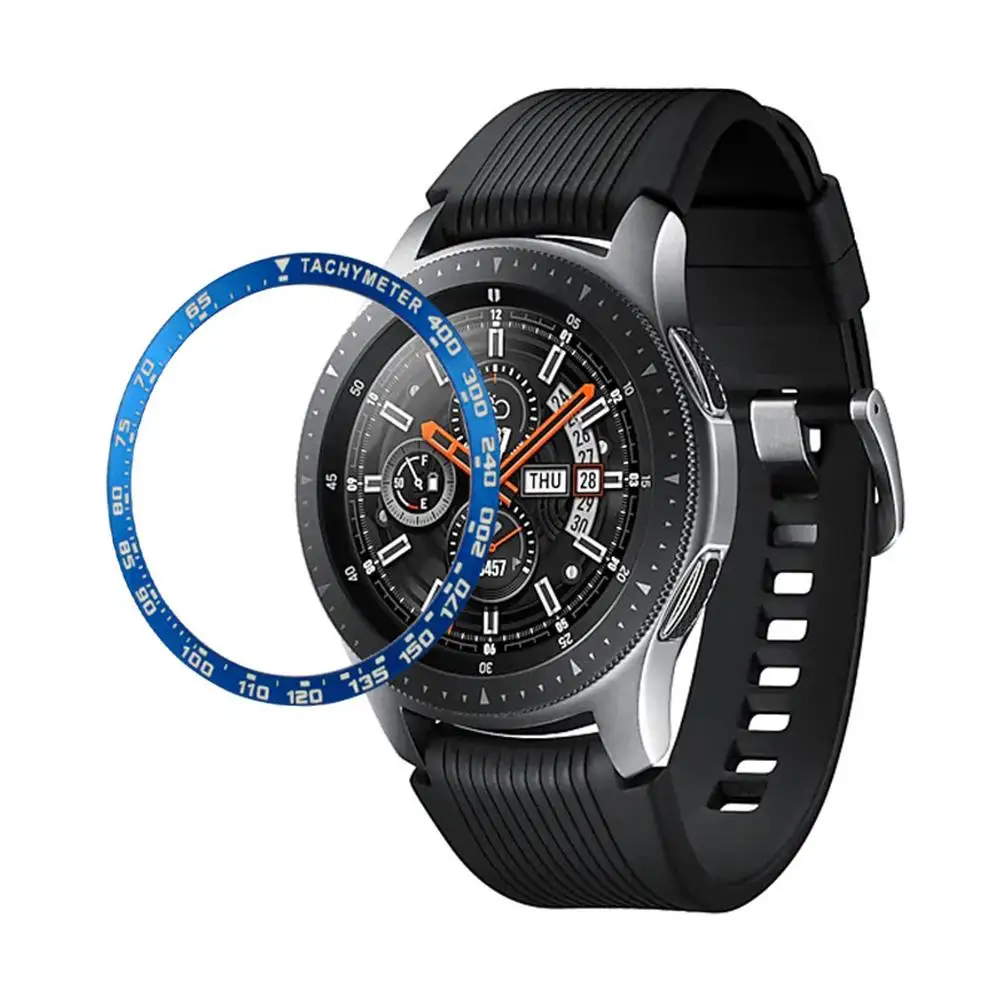 Безель подходит для samsung Galaxy Watch 42/46 мм Скорость металлическое защитное кольцо