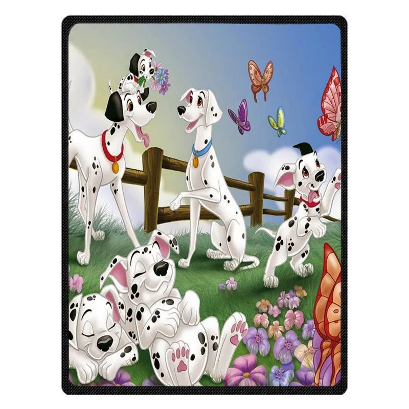 101 далматинское покрывало одеяло супер мягкое фланелевое на заказ для