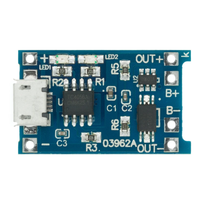 5 шт. В 1 А Micro USB 18650 литиевая батарея зарядная плата модуль зарядного устройства +