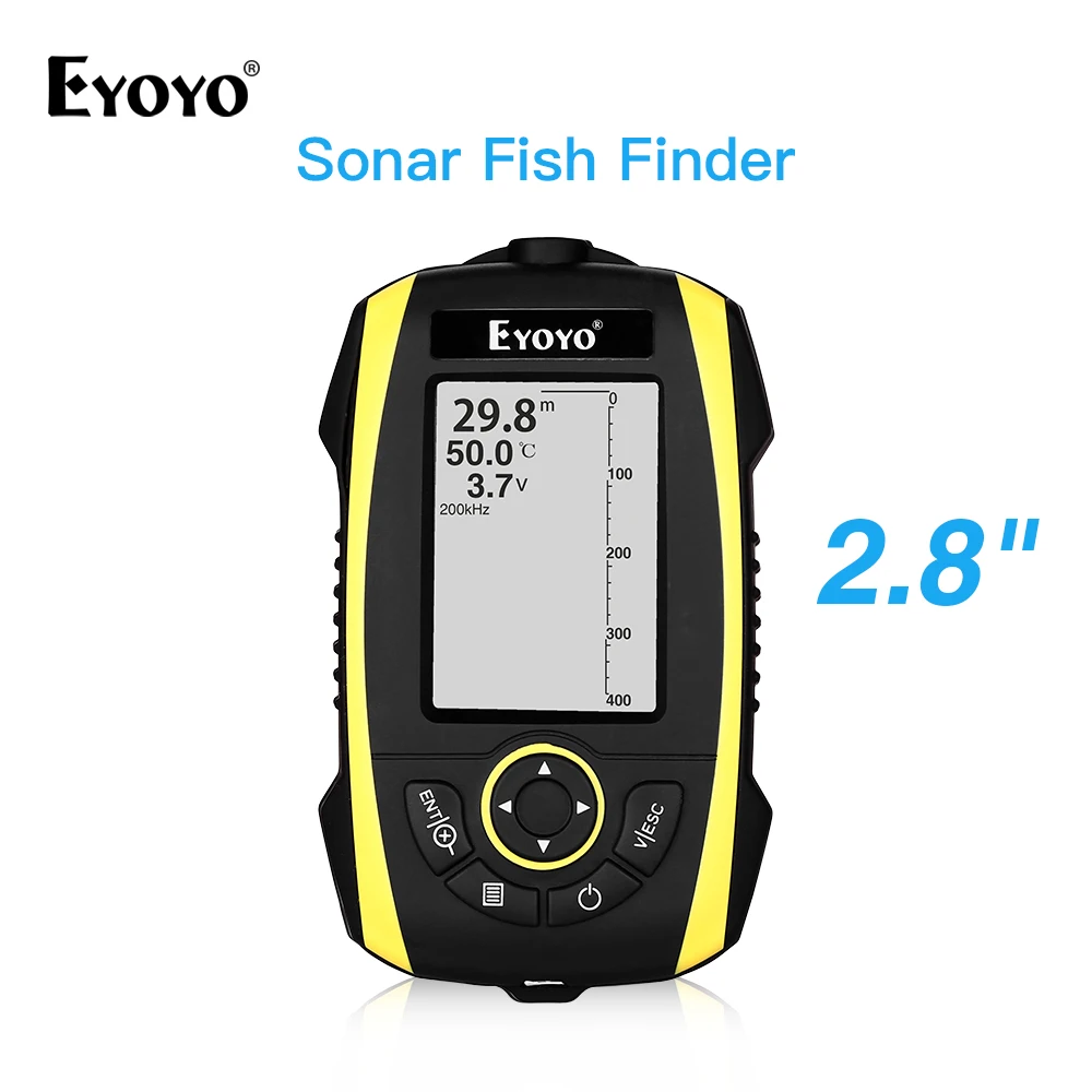 Eyoyo E4 портативный гидролокатор рыболокатор рыболовный эхолот segnalatori acustici pesca sondeur