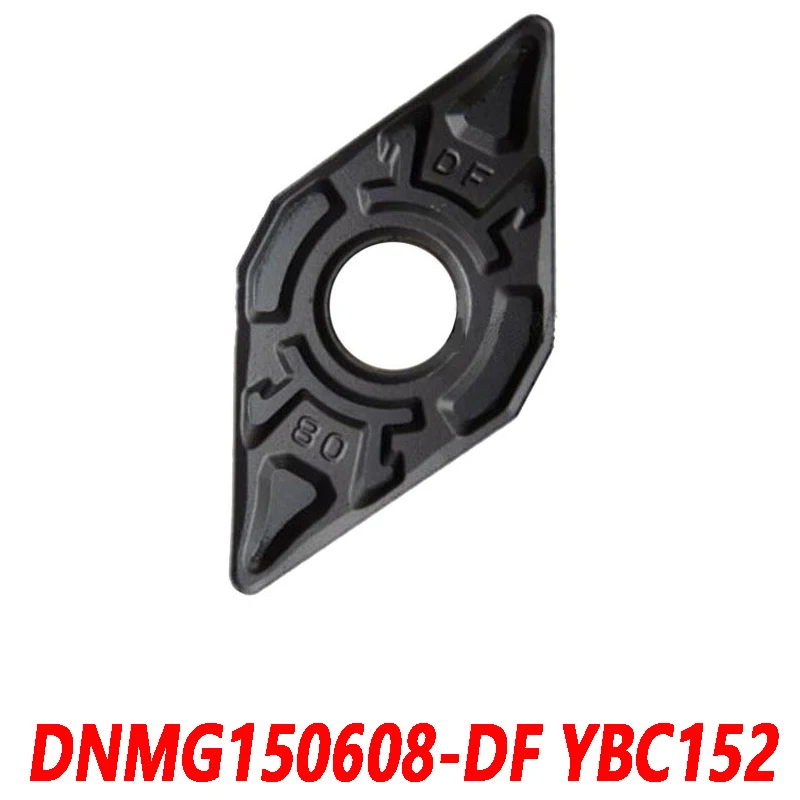 

ZCC 100% Original DNMG DNMG150608-DF YBC152 10pcs Carbide insert CNC lathe insertion Machining of steel Quality assurance 150608