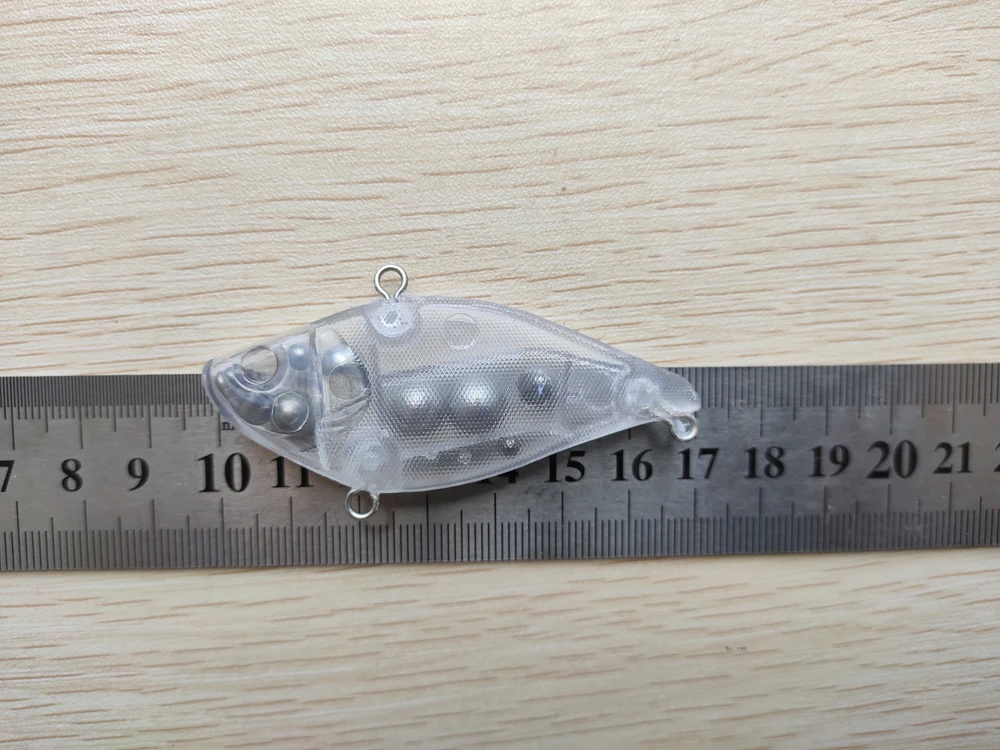 10 шт. Неокрашенный рыболовные приманки тела Hardbaits безгубого Рыбалка воблер