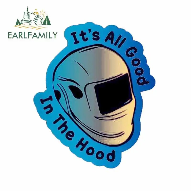 EARLFAMILY 13 см x 12 4 все хорошо в капоте сварочные виниловые автомобильные наклейки