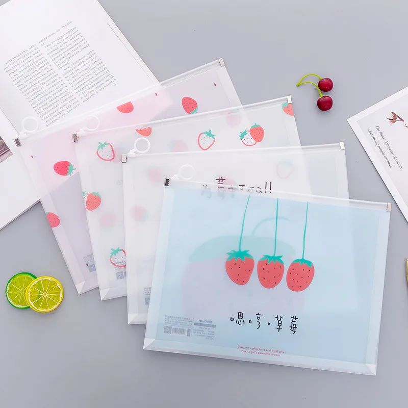 А4 прозрачная сумка для файлов переносная папка Органайзер на молнии