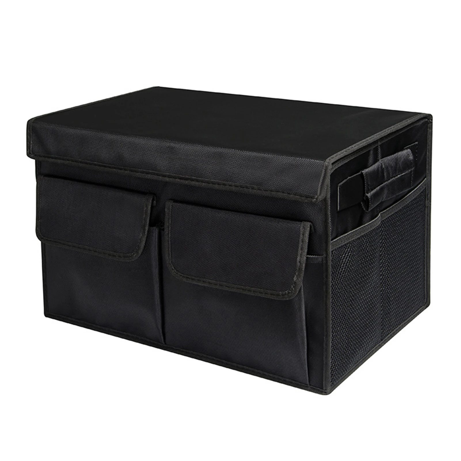 

Car Organizer Storage Large Capacity Sturdy Organizer Trunk Most Storage Space Possible Large Capacity Car Cargo Organizer Black