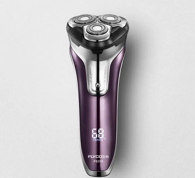 

2020 Высококачественная электробритва, Мужская бритва, 3D плавающая Мужская бритва, перезаряжаемая, выдвижная, триммер, быстрая зарядка, 1 час