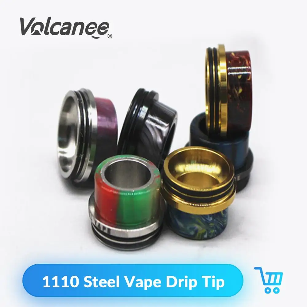 Volcanee 1110 Смола капельного наконечника из нержавеющей стали широкое отверстие для