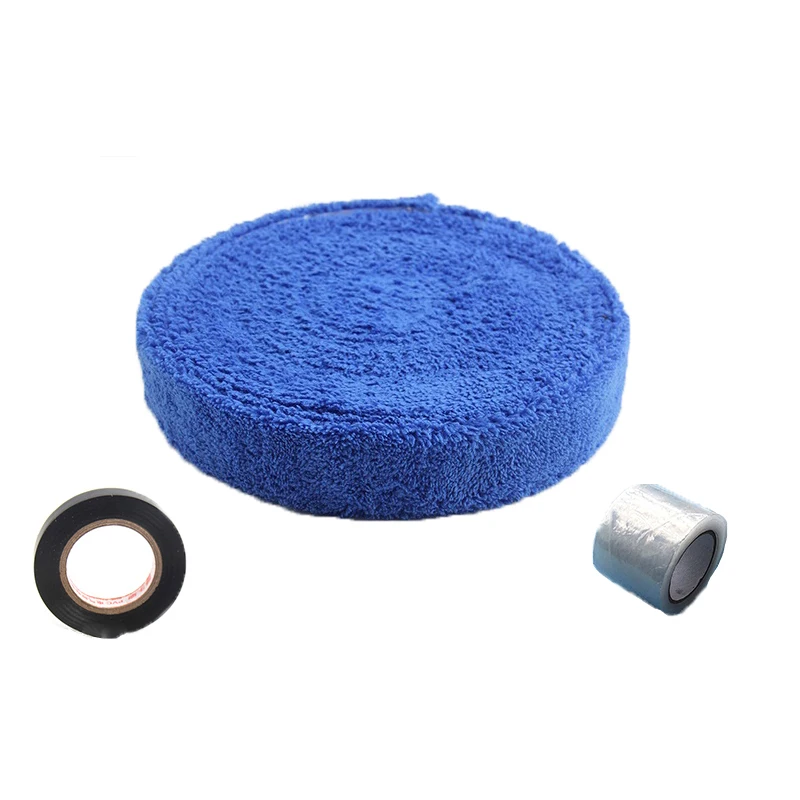 

Badminton Grip with Seal Tape Base Film Microfiber Badminton Towel Hand Gel Tennis Racket Sweat Band Rubber