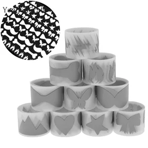 Светоотражающие наклейки Chzimade, виниловая пленка для горячего тиснения, 100x3 см