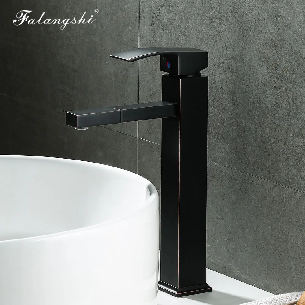 Ванная комната Высокий Смеситель для кухни носик на бортике Твердый латунный