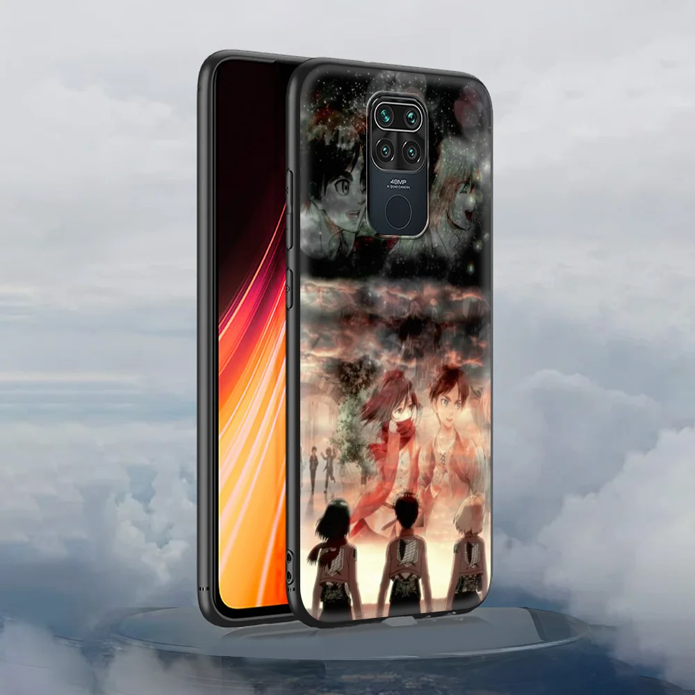 

Titans Attack Shockproof Soft Cover for Redmi Note 7 8 8T 9 9S 10 Pro Luxury Case 7 7A 8 8A 9A 9C TPU Phone Case Shell