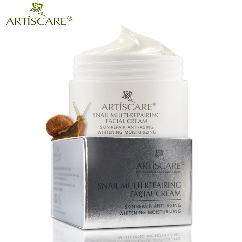 Крем для лица ARTISCARE Snail Repair 2 шт. против старения контроль жирности крем морщин