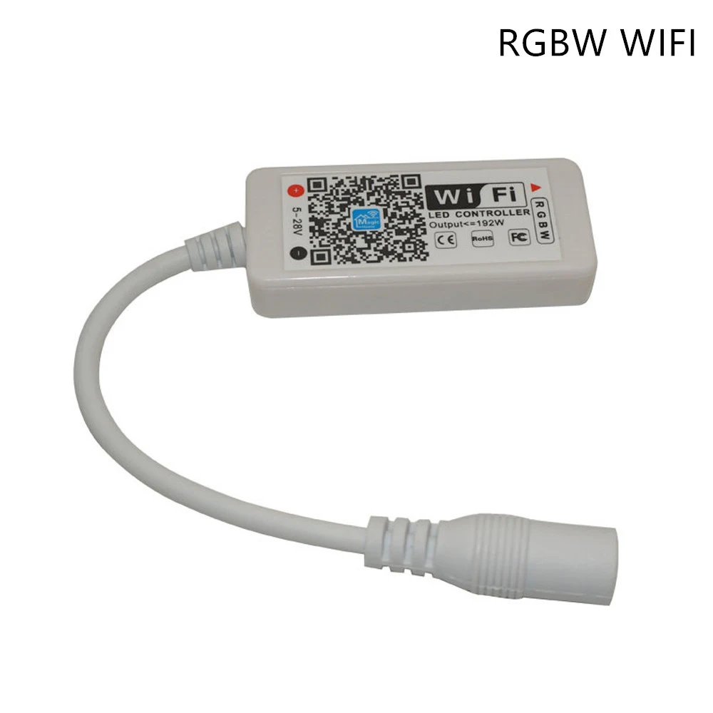 Светодиодный контроллер с таймером DC12-24V MINI WIFI RGB/RGBW /RGBCW ИК радиочастотный