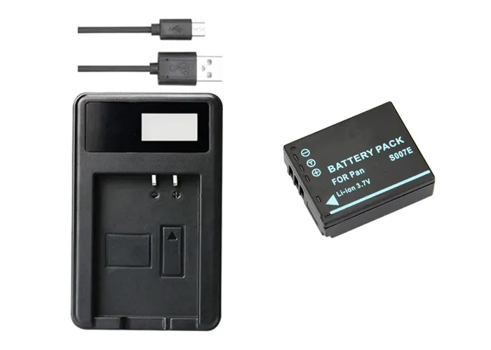 Фонарь для аккумулятора и зарядного устройства Panasonic Lumix Φ TZ15 TZ4 TZ5 TZ1|lumix battery|battery