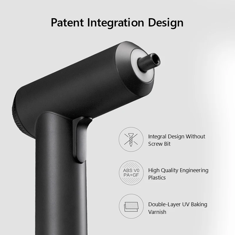 Xiaomi Mijia беспроводная электрическая отвертка перезаряжаемая 2000mAh li-ion 5N. m крутящий момент портативная отвертка с 12 шт. S2 винтовые биты