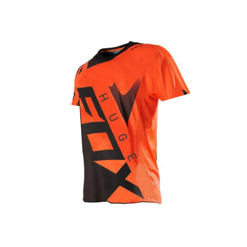 

2021 Motorcycle Mountain Bike Team Downhill Jersey MTB Offroad MX Bicycle Locomotive Shirt Cross Country Mountain Bike Jersey