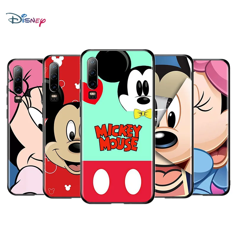 

Disney Cartoon Lovely Minnie Mickey Mouse For Huawei P50 P40 P30 P20 P10 P9 P8 Lite E Mini Pro Plus 5G TPU Silicone Phone Case