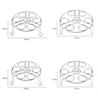 1 шт. полка для пароварки кухонные принадлежности многофункциональная Прочная полка для отпаривания яиц подставка для пароварки из нержавеющей стали