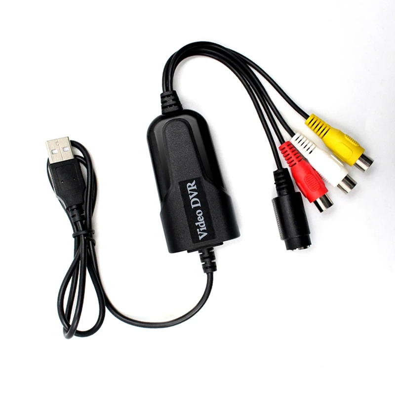 USB 2 0 Easycap Аудио Видео Захват dvr карта адаптер конвертер VHS в DVD для Windows 10/8/7/XP|Карты