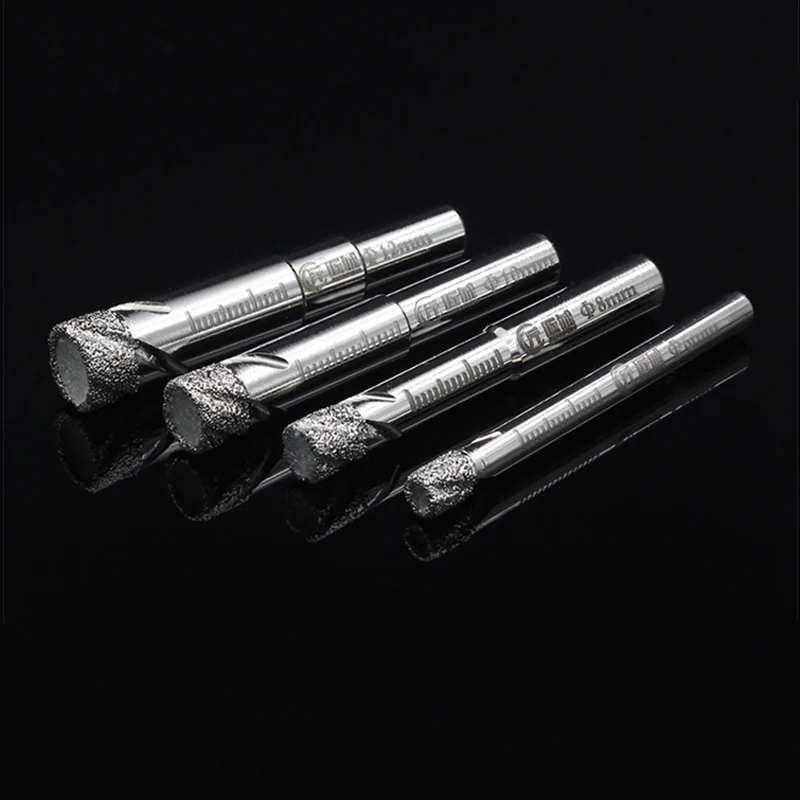 

4/5pcs Dry Vacuum Brazed Diamond Drilling Core Bits Ceramic Tile Hole Saw Granite Marble Drill Bits TB Sale