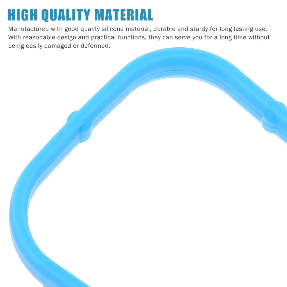 

4 Pcs Professional Intake Manifold Washers Practical Sealing Gaskets (Blue)