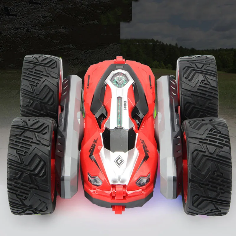 26 см 1/12 RC 2,4G 4WD металлический пульт дистанционного управления внедорожный качающийся сосуд управление автомобиль односторонний скалолазание деформации автомобиль движущийся ребенок игрушка