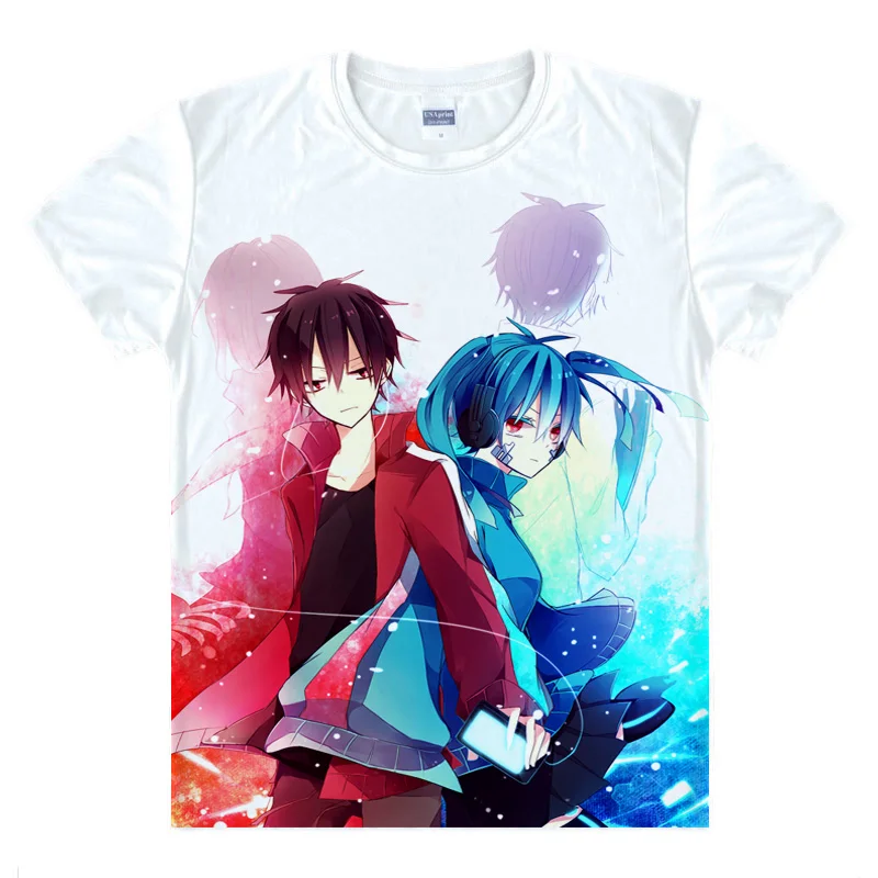 Kagerou Project Kido футболка с принтом Мужские Забавные футболки Аниме Модные топы Seto