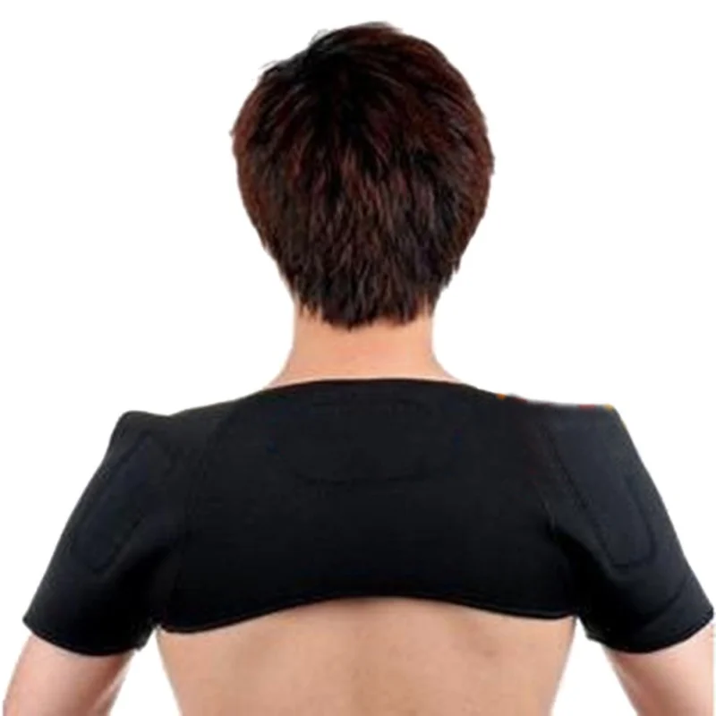 Магнитный турмалиновый нагрев поддержки плеч обертывание терапия Турмалин