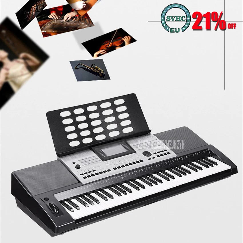 

A800 электронное пианино 61-клавишная стандартная мощная клавиатура электрическое пианино для начинающих электронный орган для профессионал...