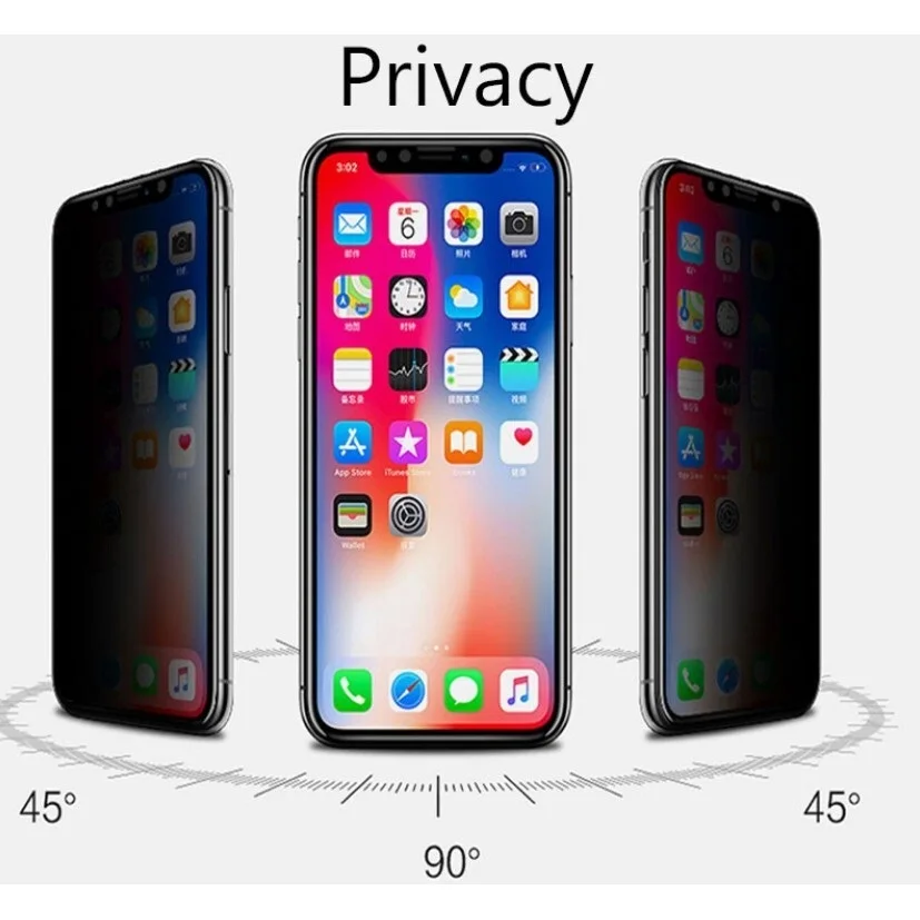 Фото Закаленное стекло для iPhone 13 PRO MAX 12 PRO 11 PRO MAX X 8 7 6 №3