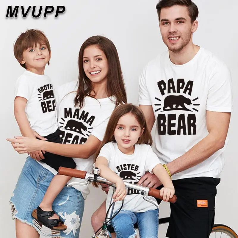 

Одинаковые комплекты для семьи, комплект новой летней детской Детская короткими рукавами одежда для маленьких мальчиков майки футболки «М...