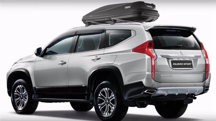 Спортивный спойлер для Mitsubishi Pajero 2016 2017 2018 ABS Материал заднее крыло автомобиля